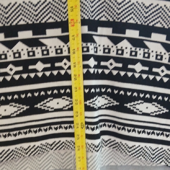 Cowgirl Justice Chic Asymmetrical Tribal Print Dress Sz M - Picture 7 of 7